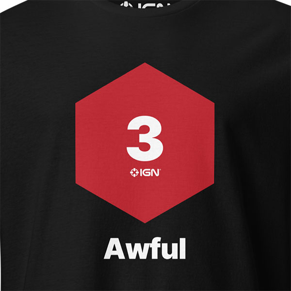 IGN - IGN Review 3 Awful - プリントTシャツ 1枚