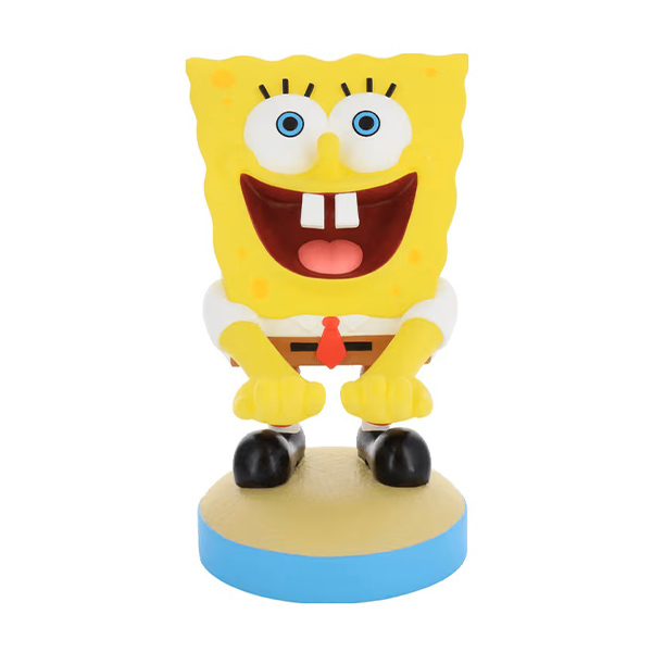 【Spongebob】 スポンジボブ ”スクエアパンツ” ケーブルガイズ コントローラー＆スマホホルダー CGCRSP500002 1個
