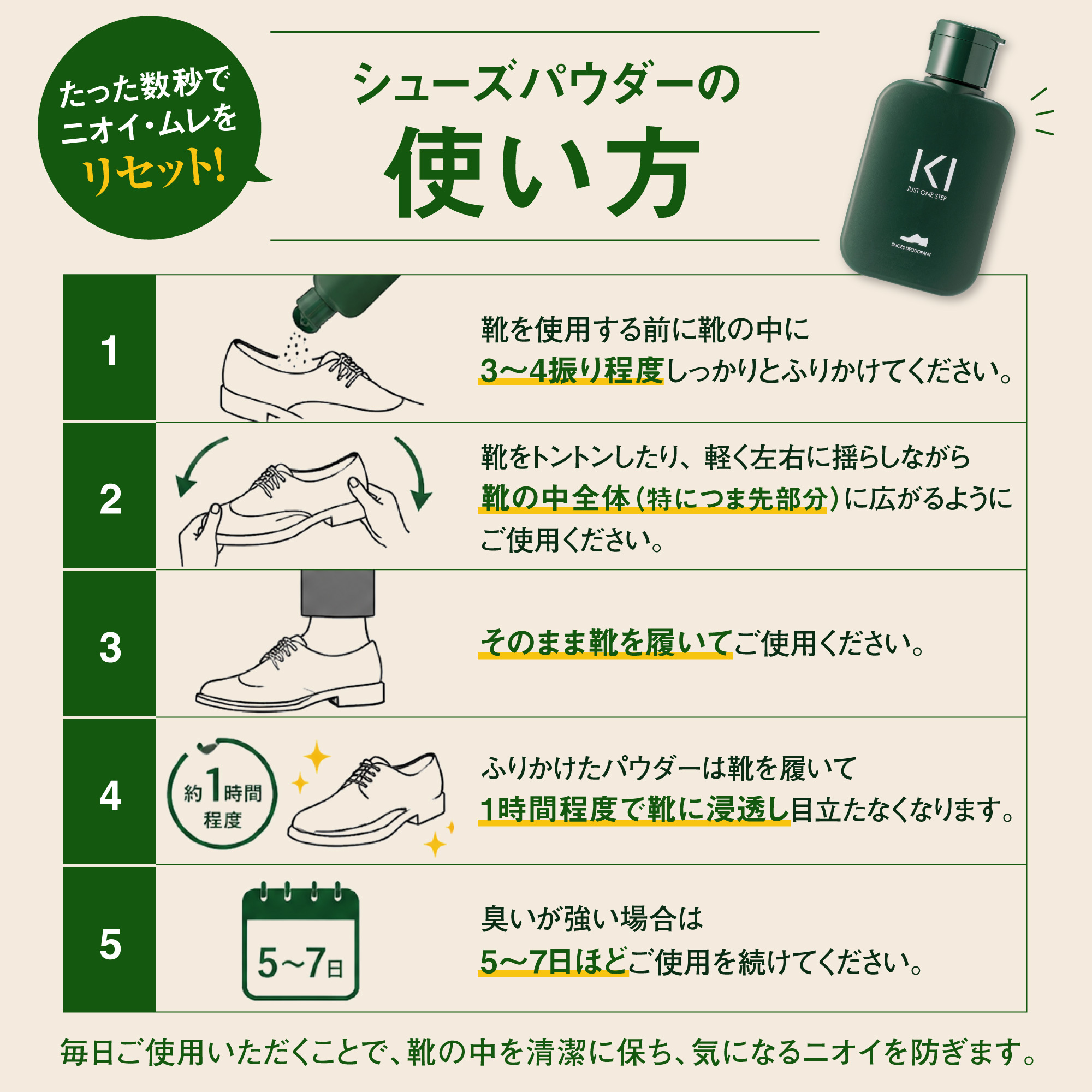 SHOES DEODORANT