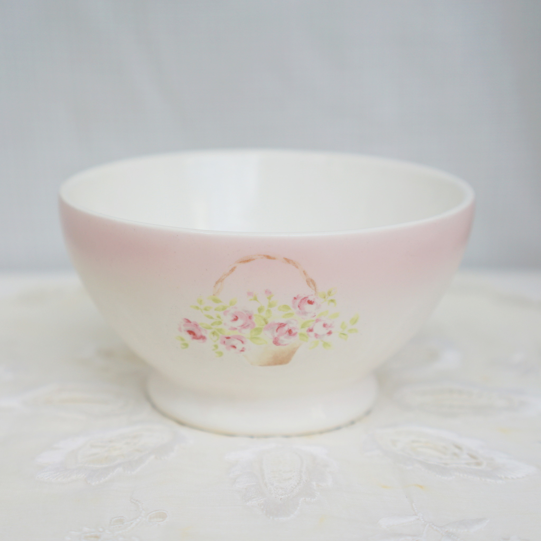 ローズバスケット　カフェオレボウル