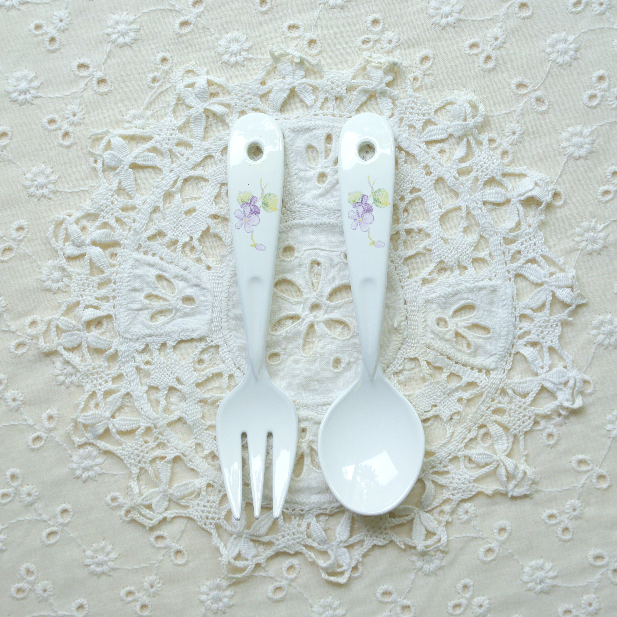 スミレ　プチスプーン / プチフォーク
