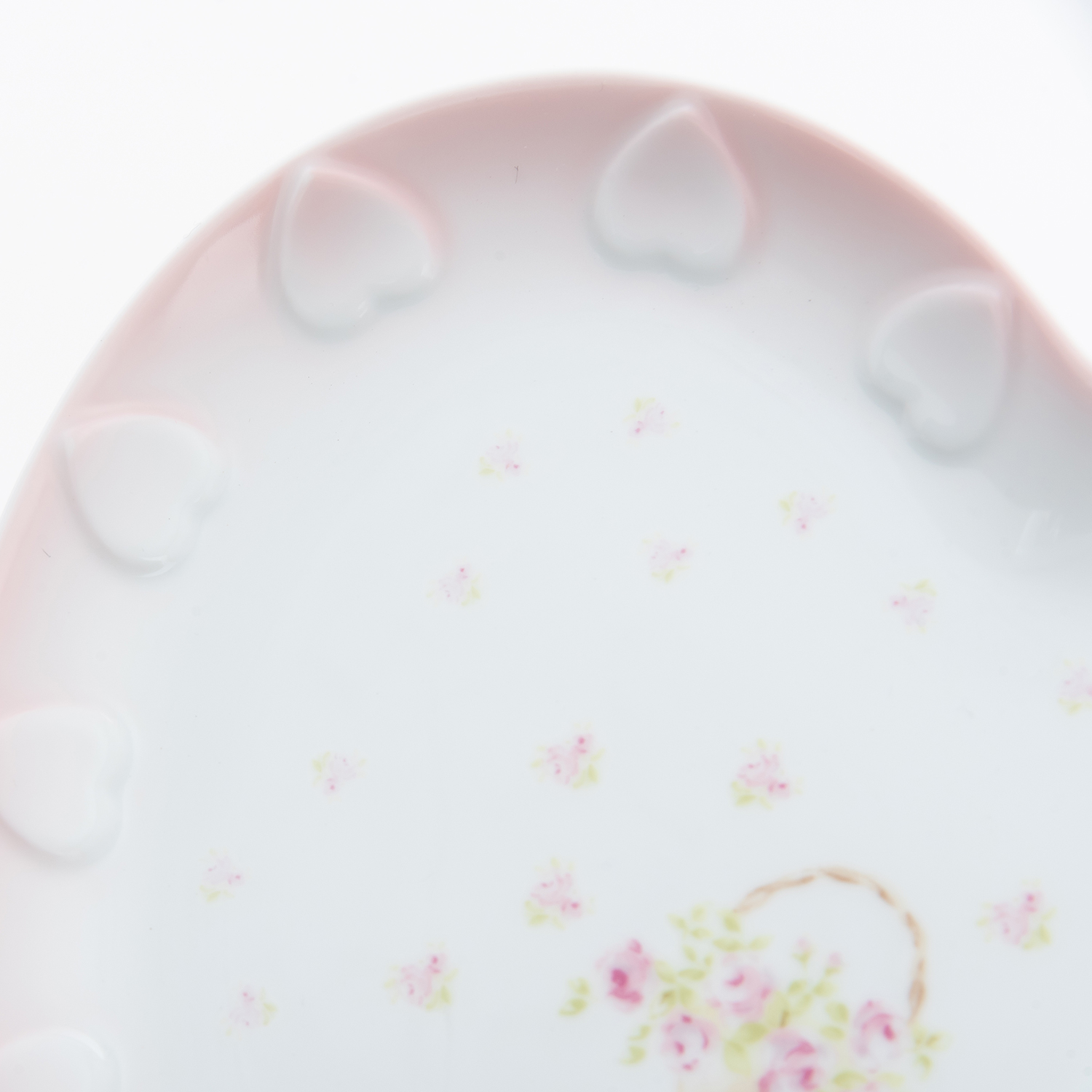 ローズバスケット　ハートプレート