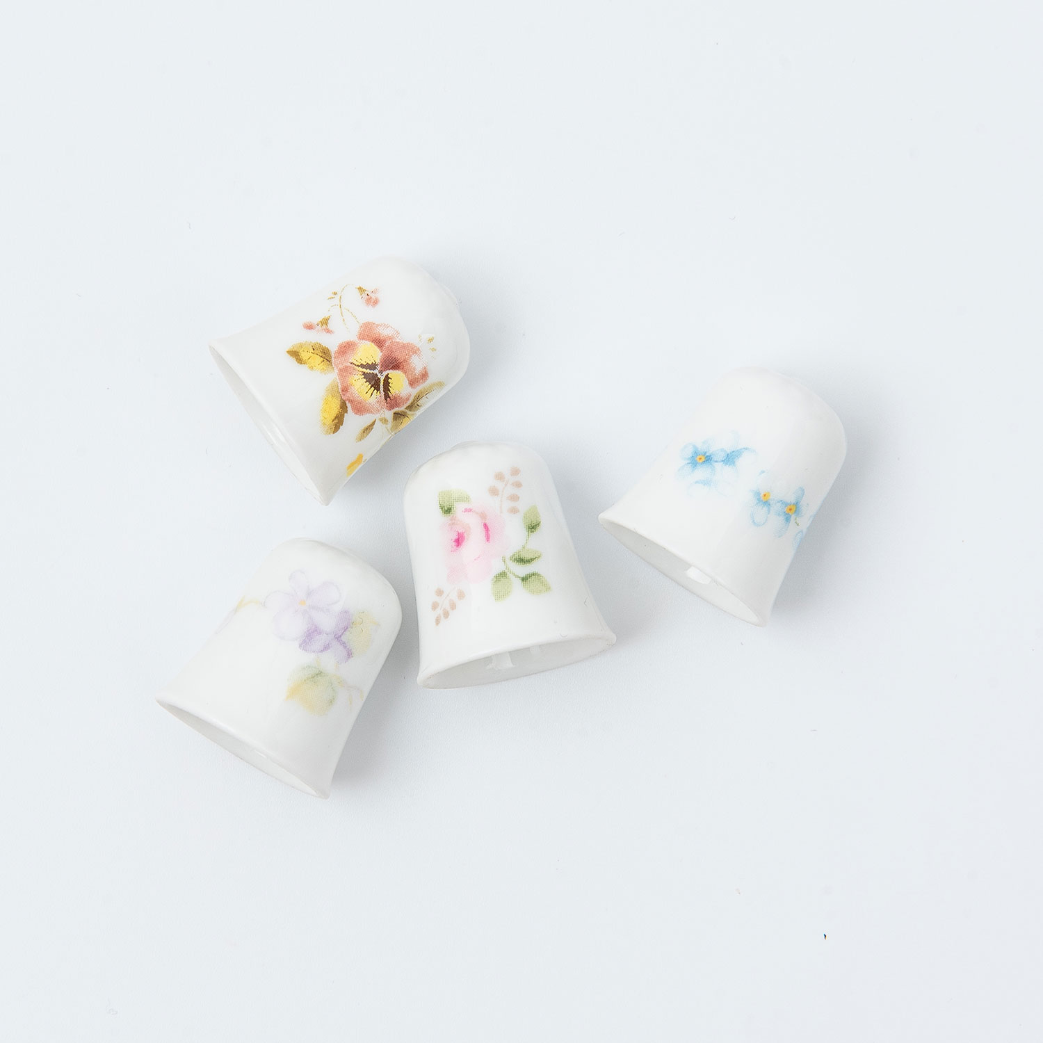 クラリス・パンジー・エマ・スミレ　指ぬき4柄セット