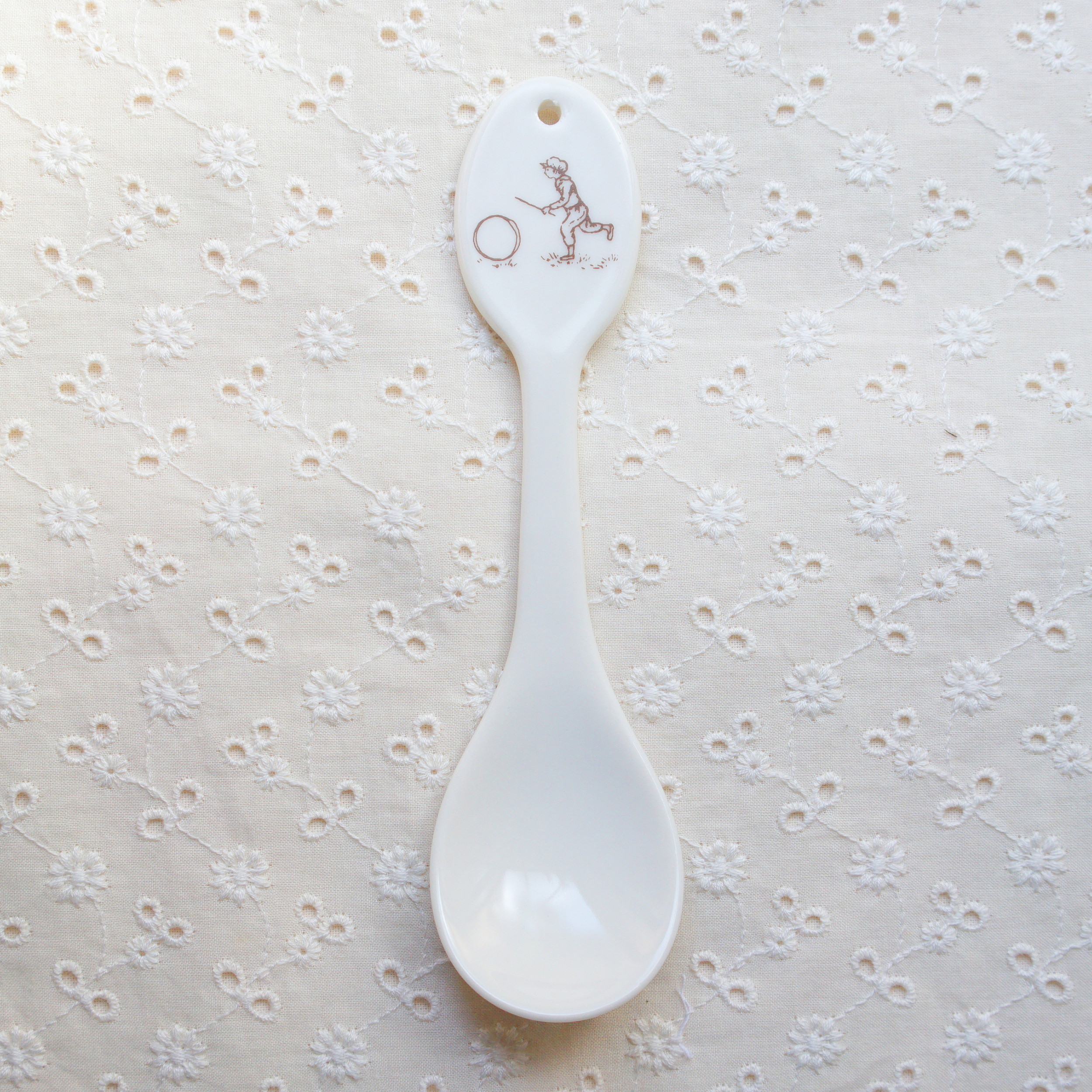 ショコラ　男の子オーバルスプーン