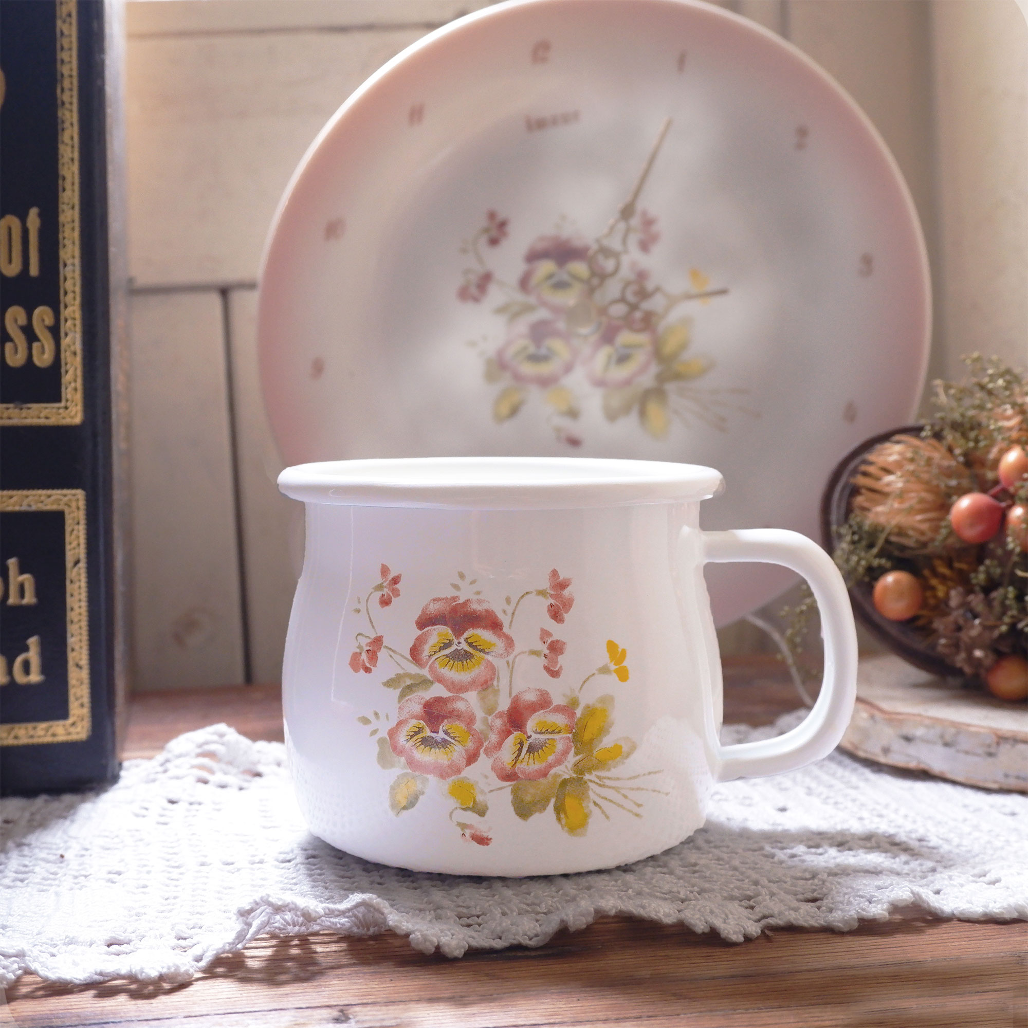 パンジー　マグカップ