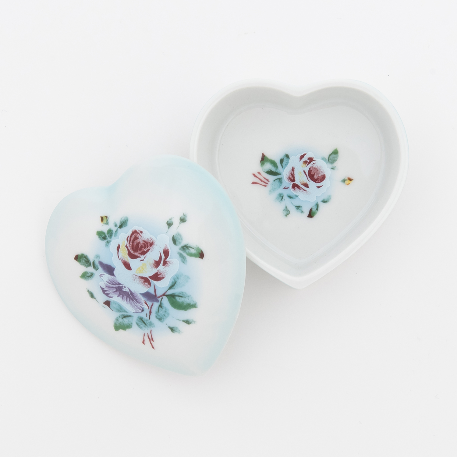 プリンセスローズブルー　ハートケース