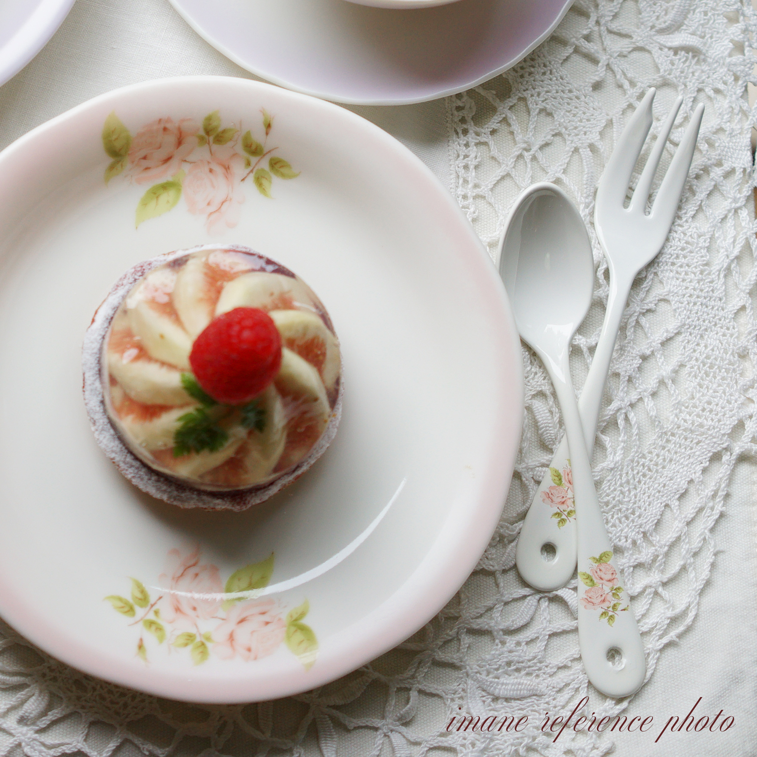 ダイアナローズ　ティースプーン / ケーキフォーク 種類: ケーキフォーク