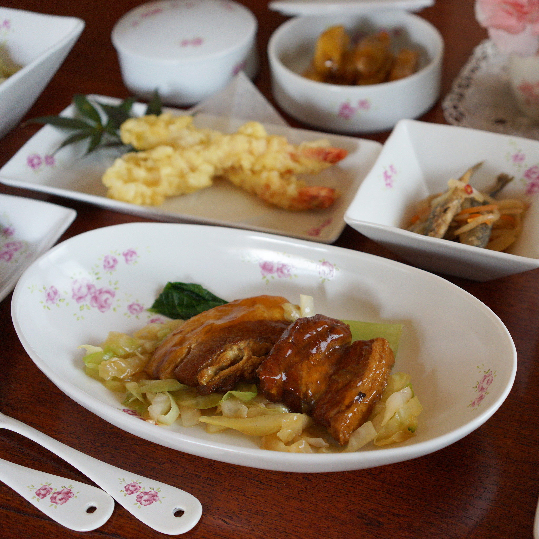 かほり　楕円大鉢