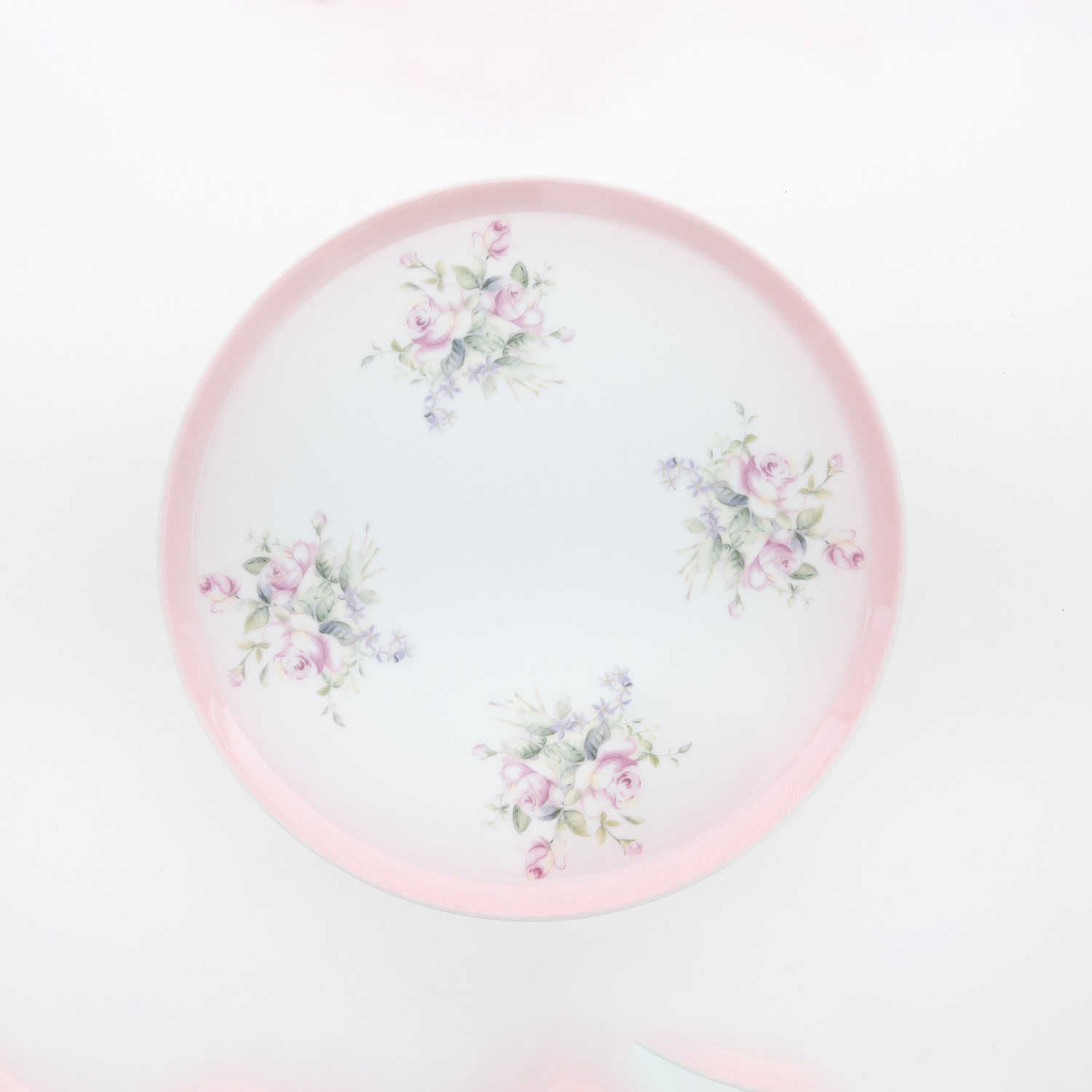 ビビアンピンク　丸プレートL