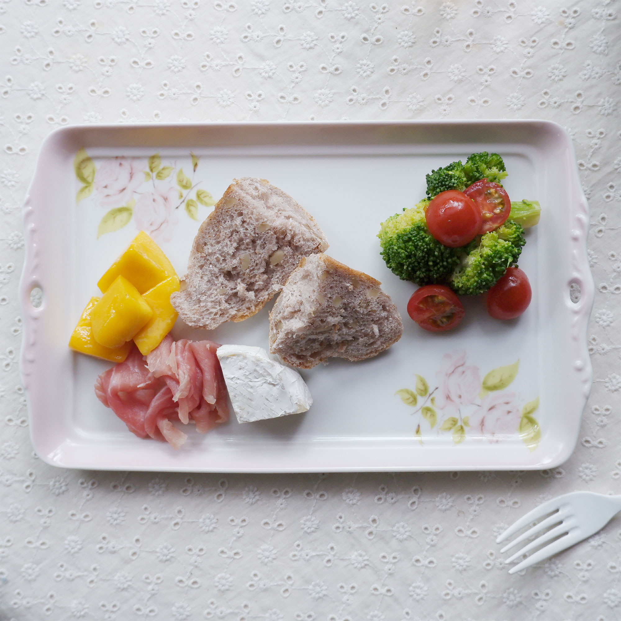 ダイアナローズ　アンティークトレーL