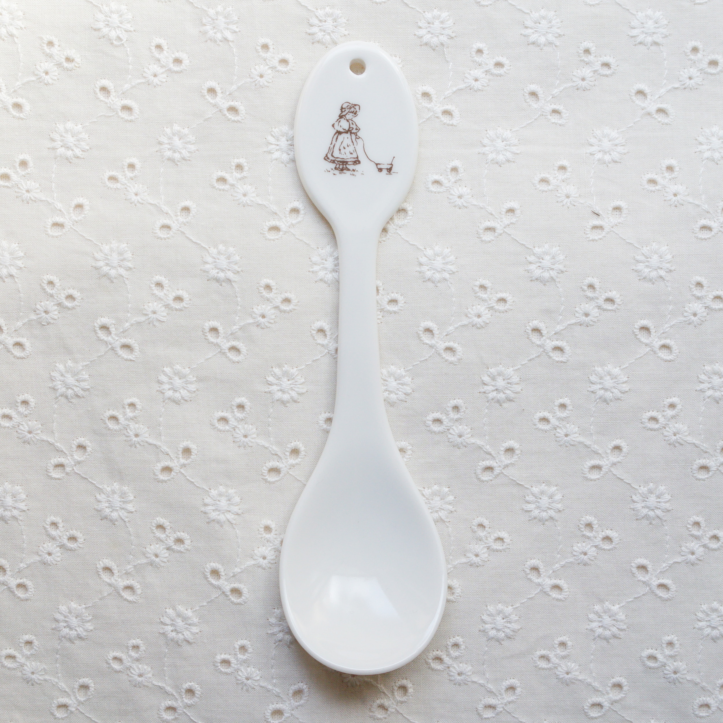 ショコラ　女の子オーバルスプーン