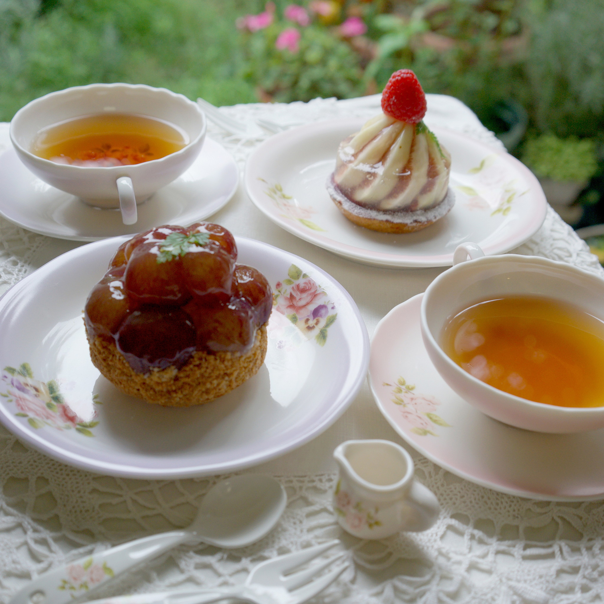 ダイアナローズ　ケーキ皿