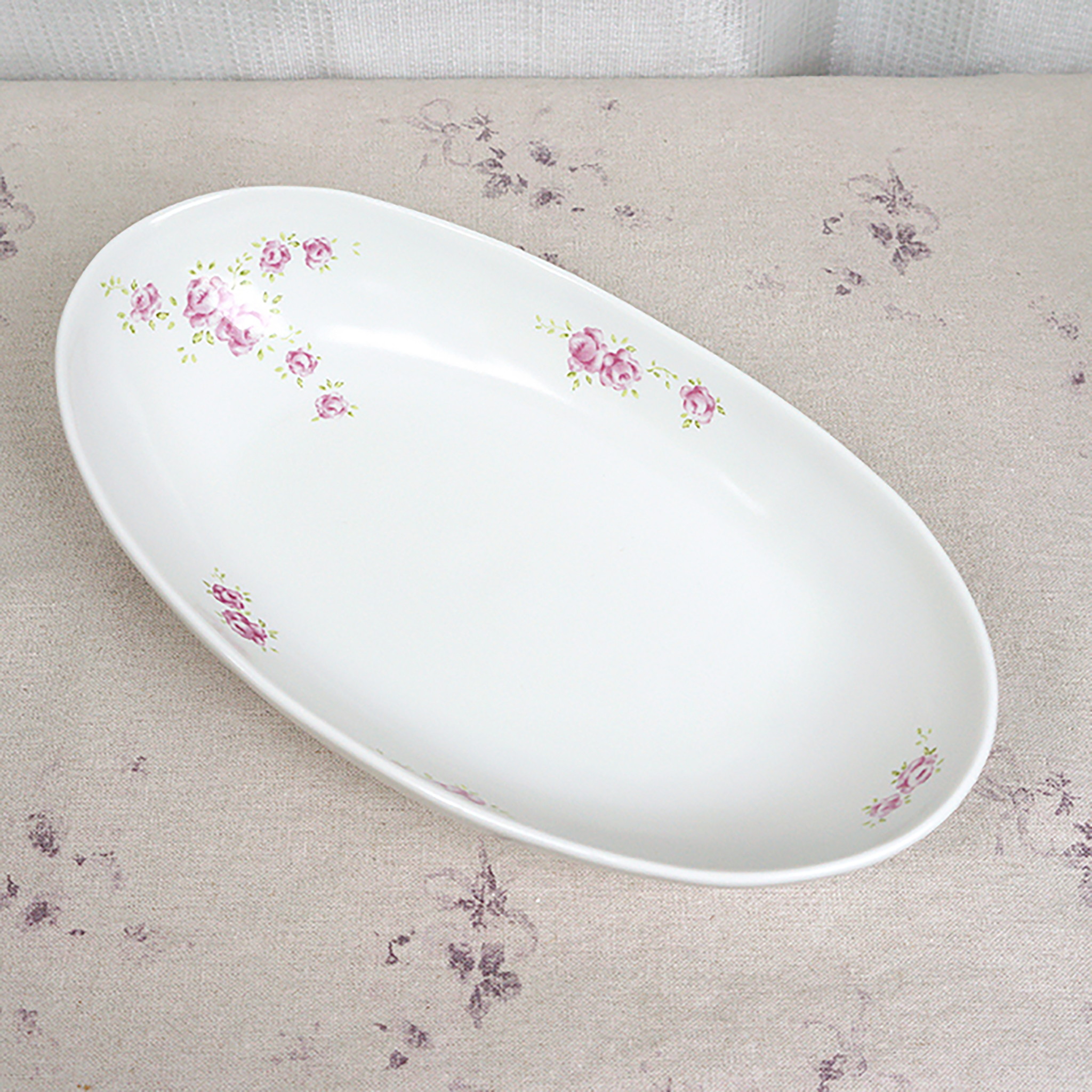 かほり　楕円大鉢