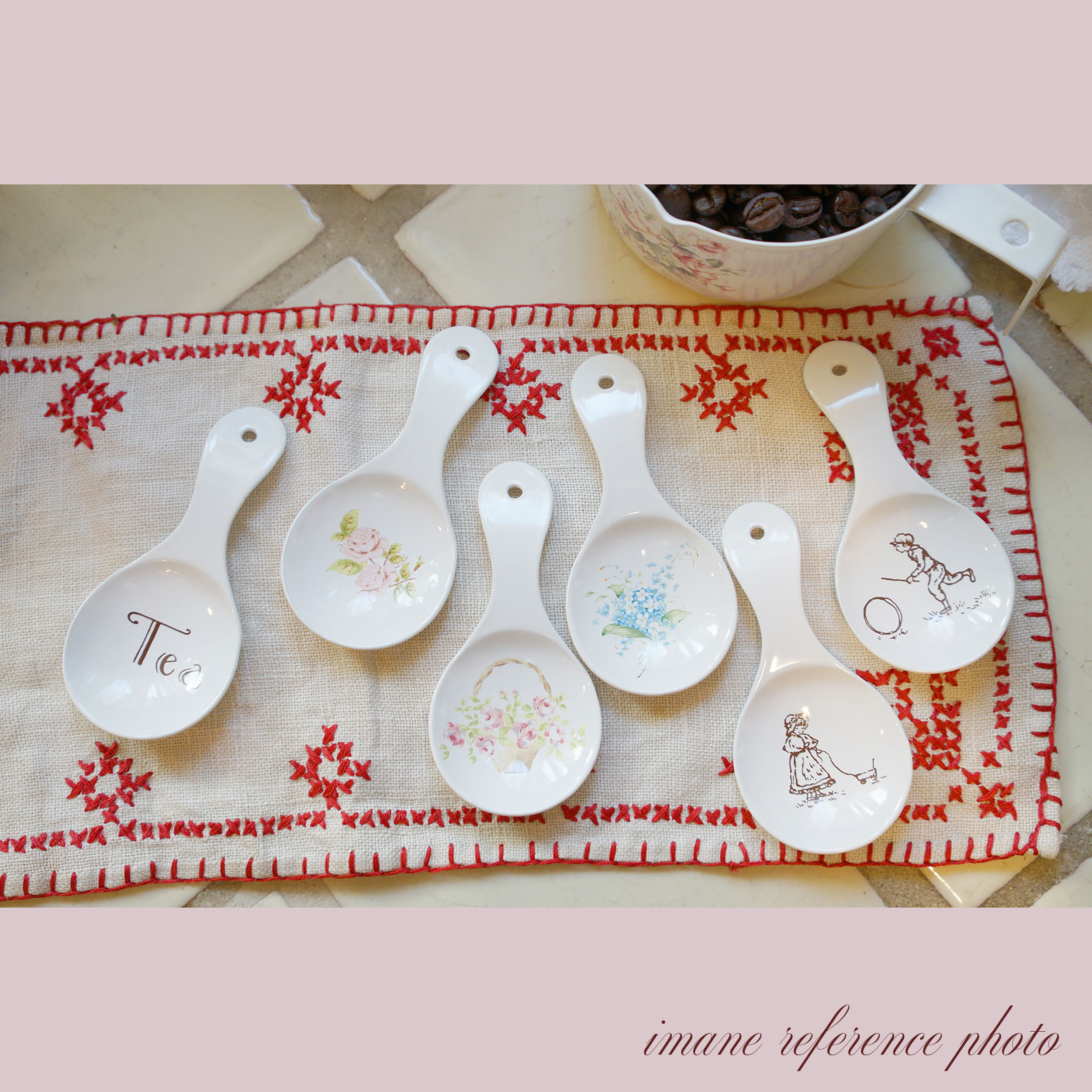 ローズバスケット　茶さじ