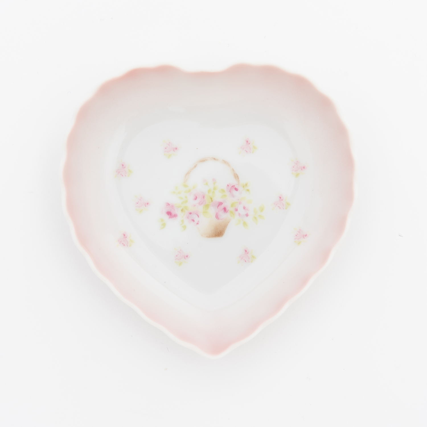 ローズバスケット　ハートアクセサリートレイ