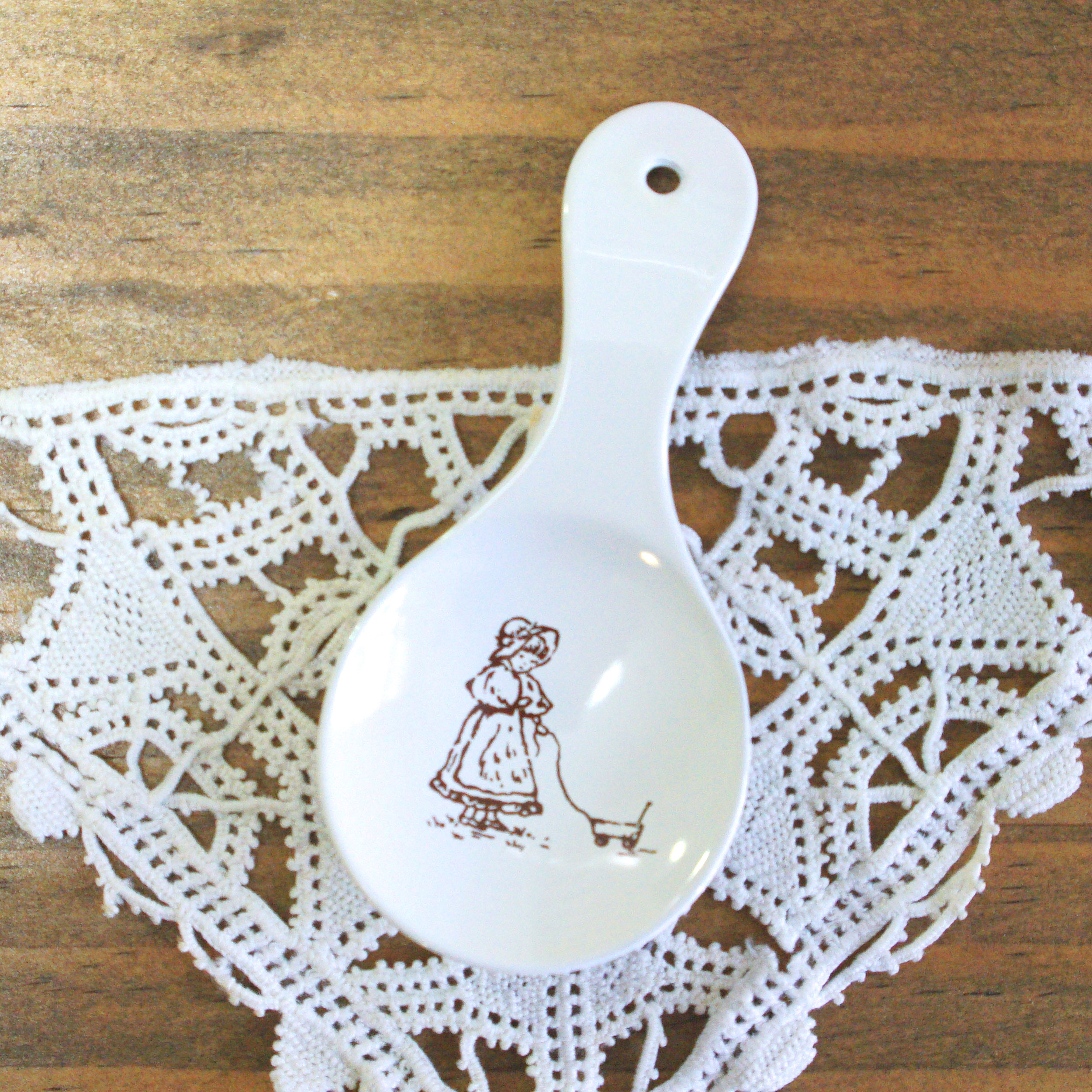 ショコラ女の子　茶さじ