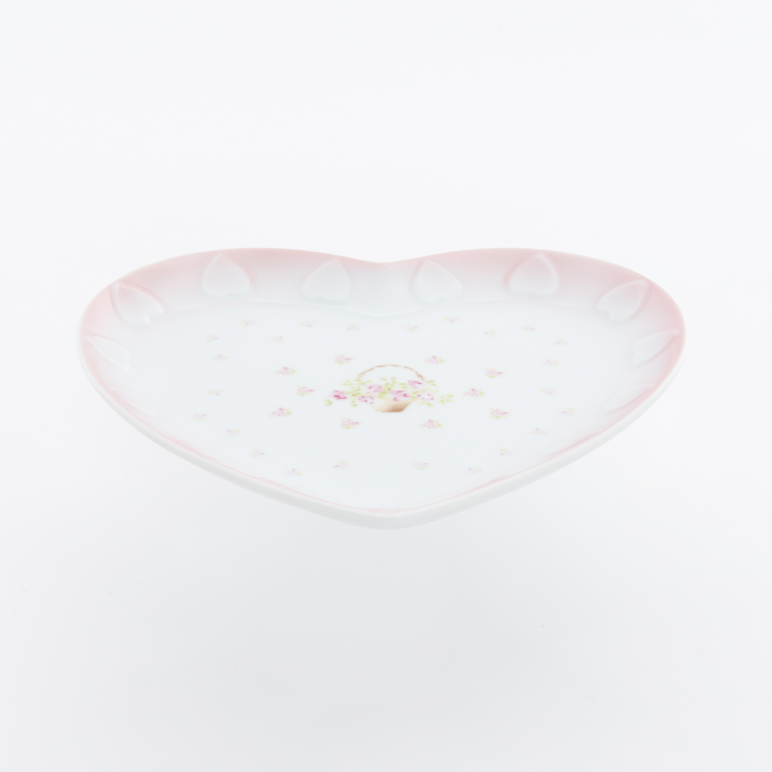 ローズバスケット　ハートプレート