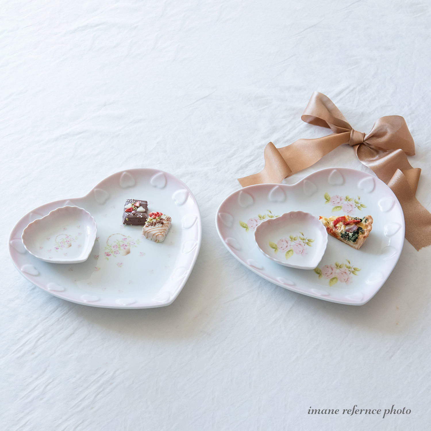 ダイアナローズ　ハートプレート