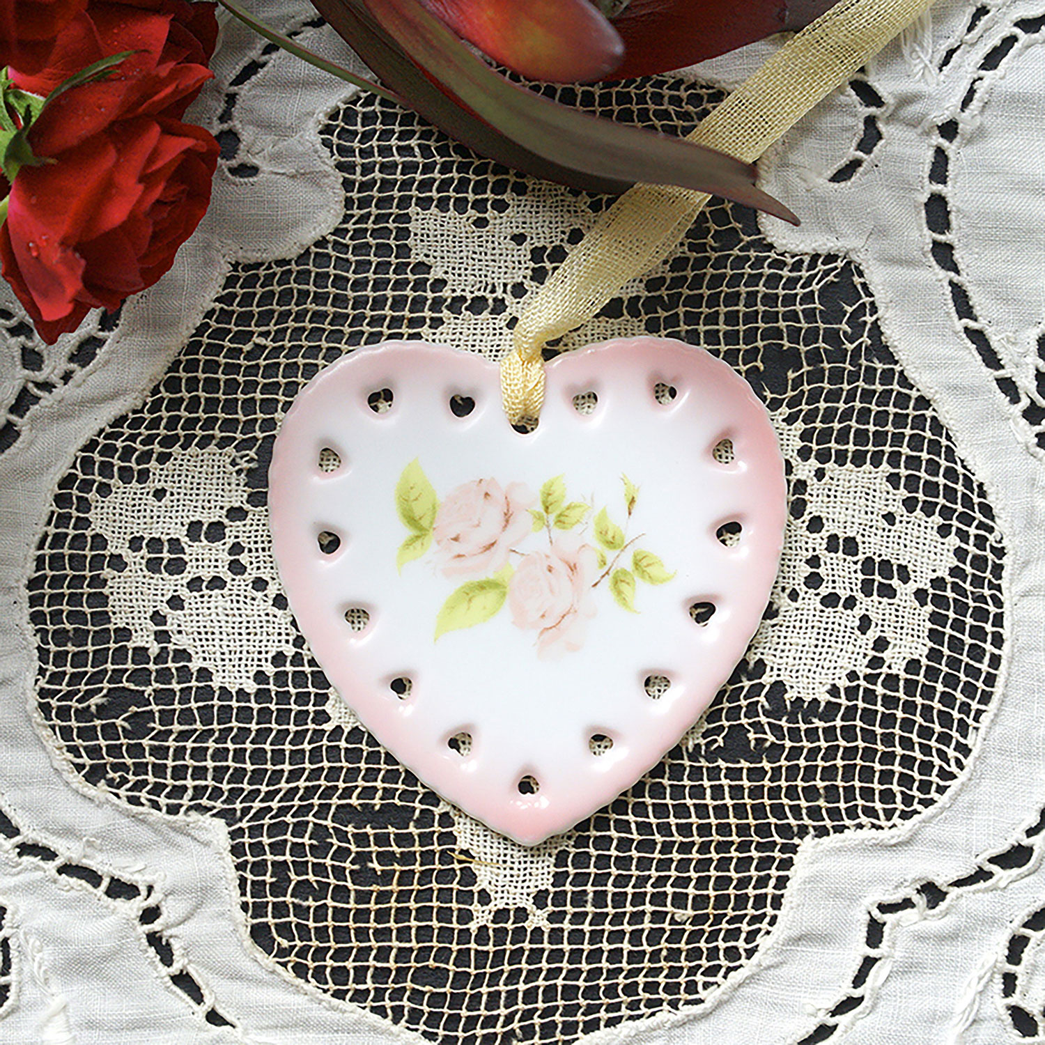 ダイアナローズ　オーナメント 種類: ハートレースオーナメント