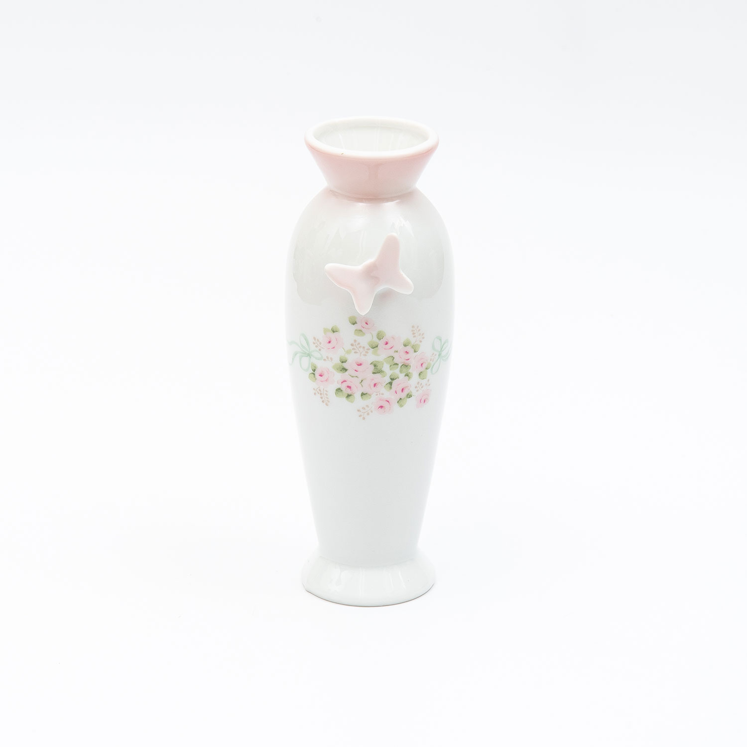 エマ　蝶付き花瓶