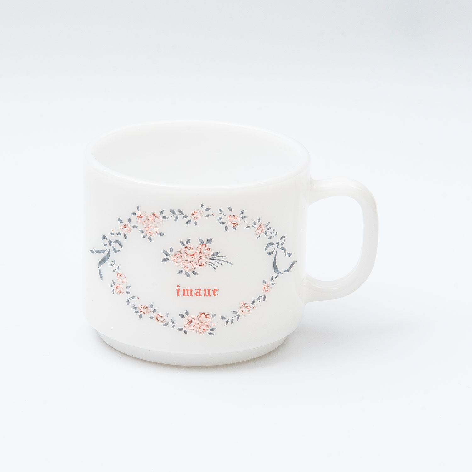 ローレライ　ミルクガラスマグカップ