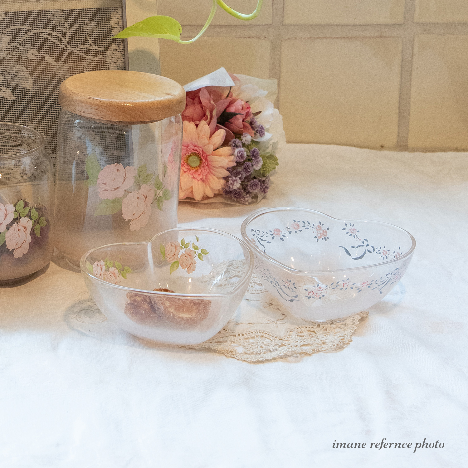 ダイアナローズ　NEWガラスハートボウルS