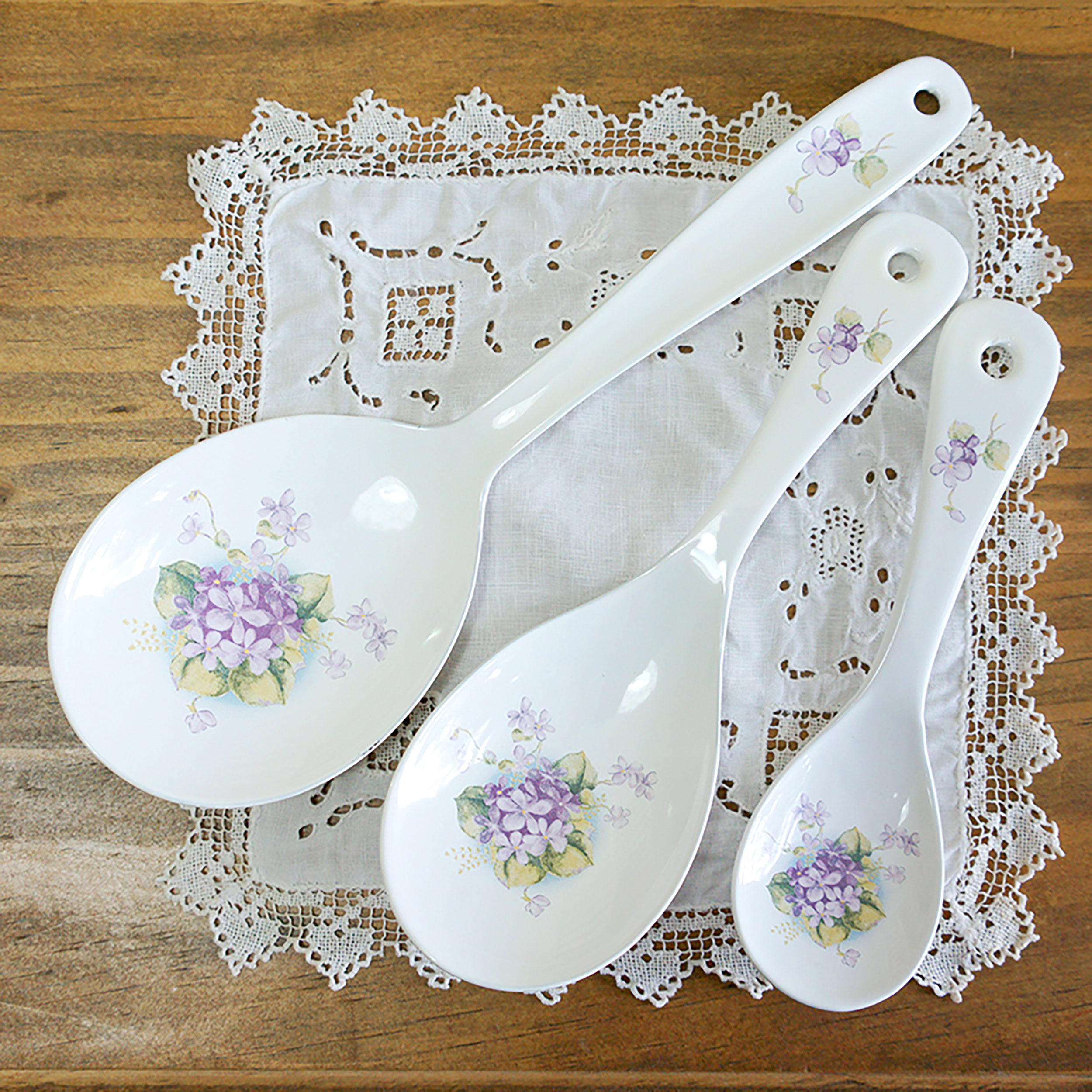 スミレ　とりわけスプーン大・中・小