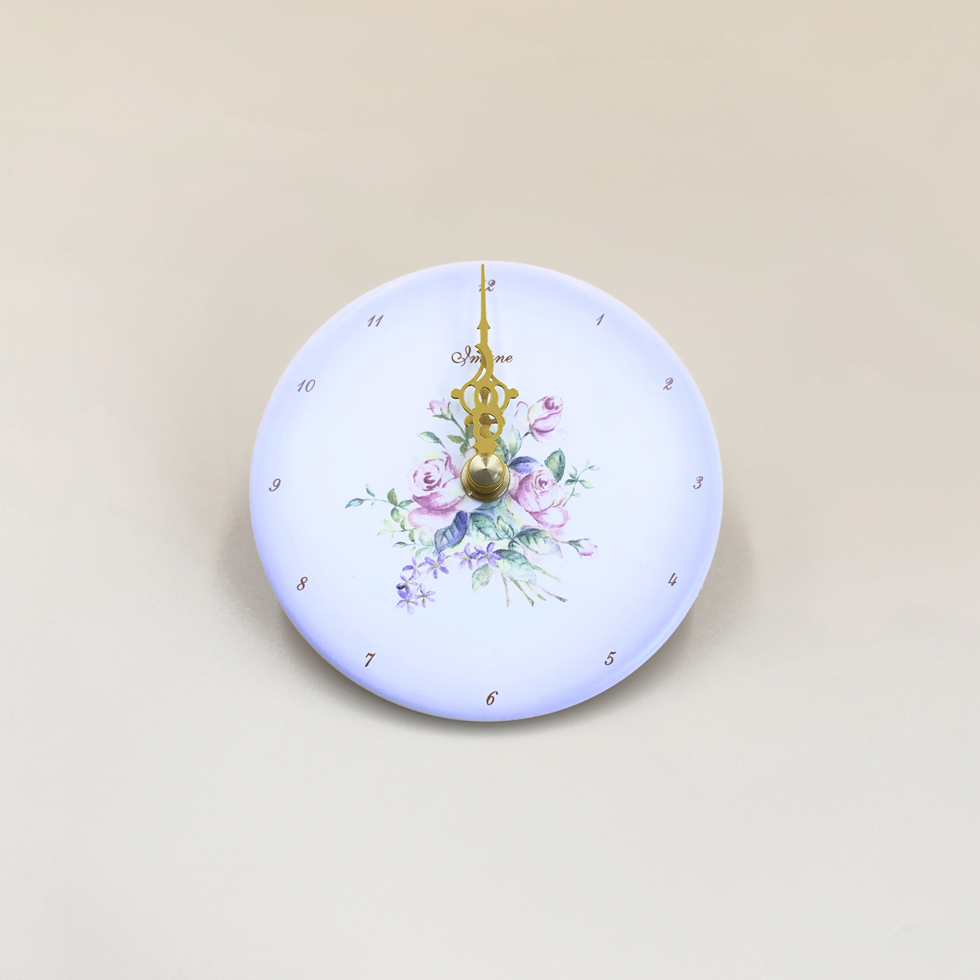 ビビアンパープル　壁掛け時計S