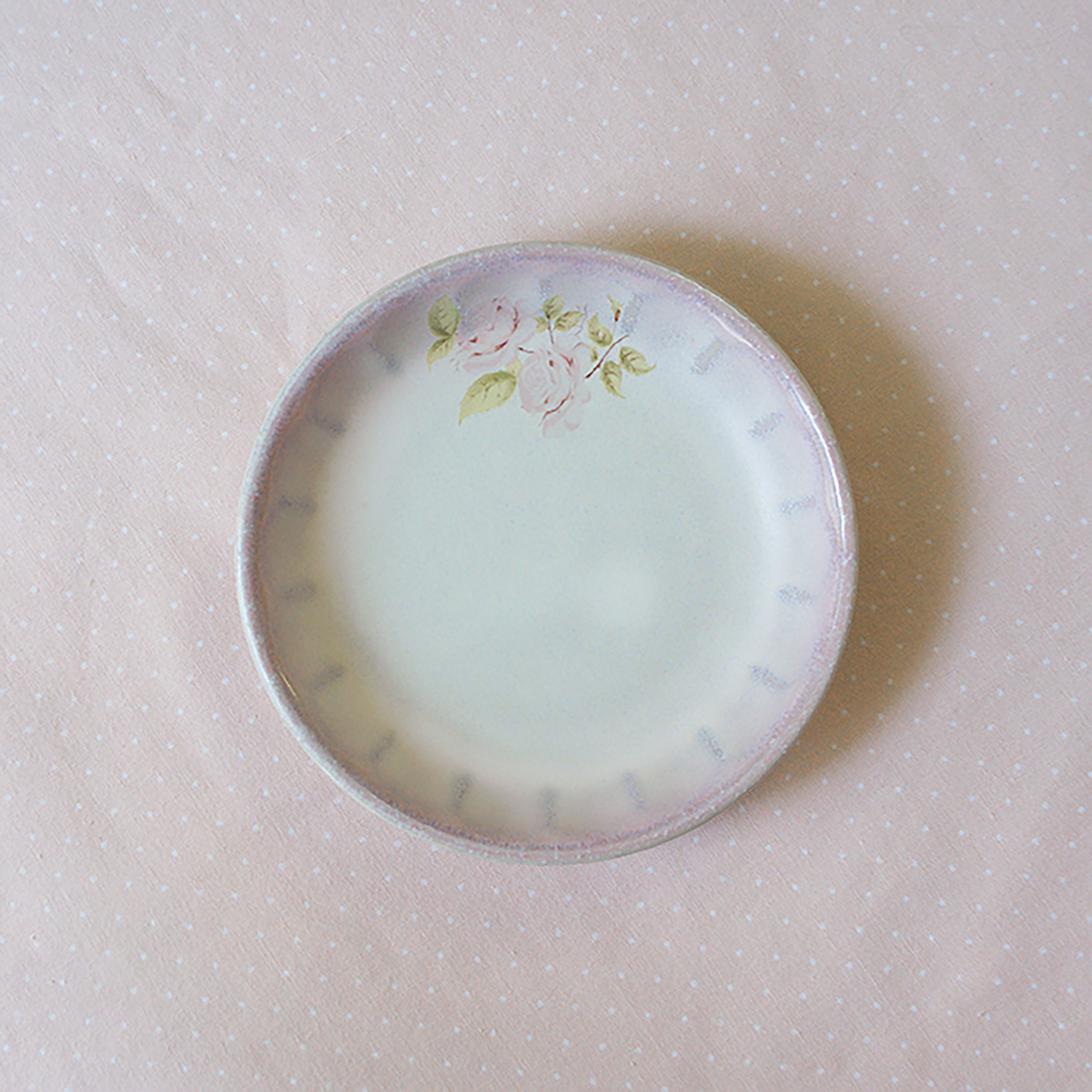 浪漫ダイアナローズ　豆皿