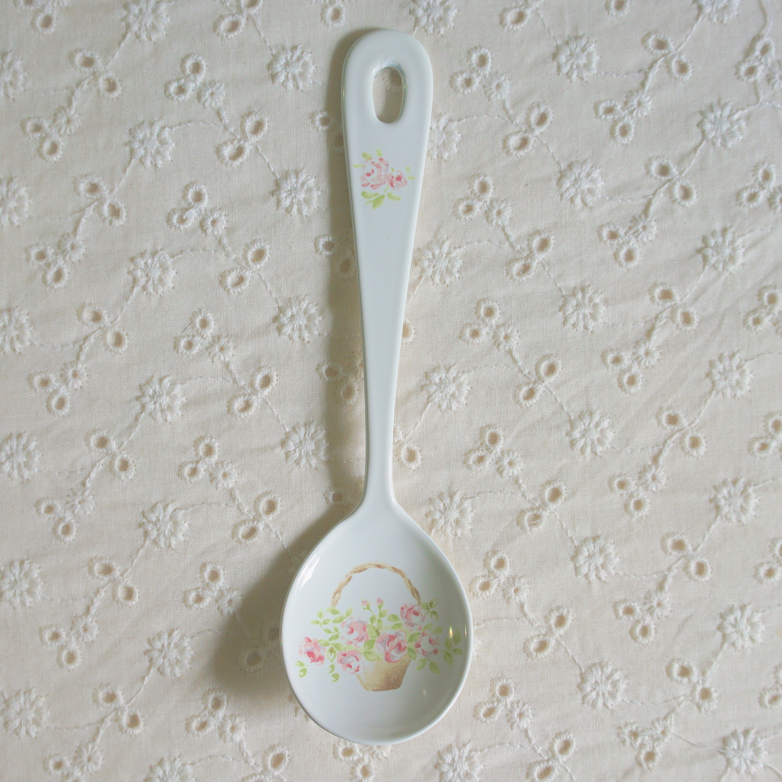 ローズバスケット　クリームスプーン