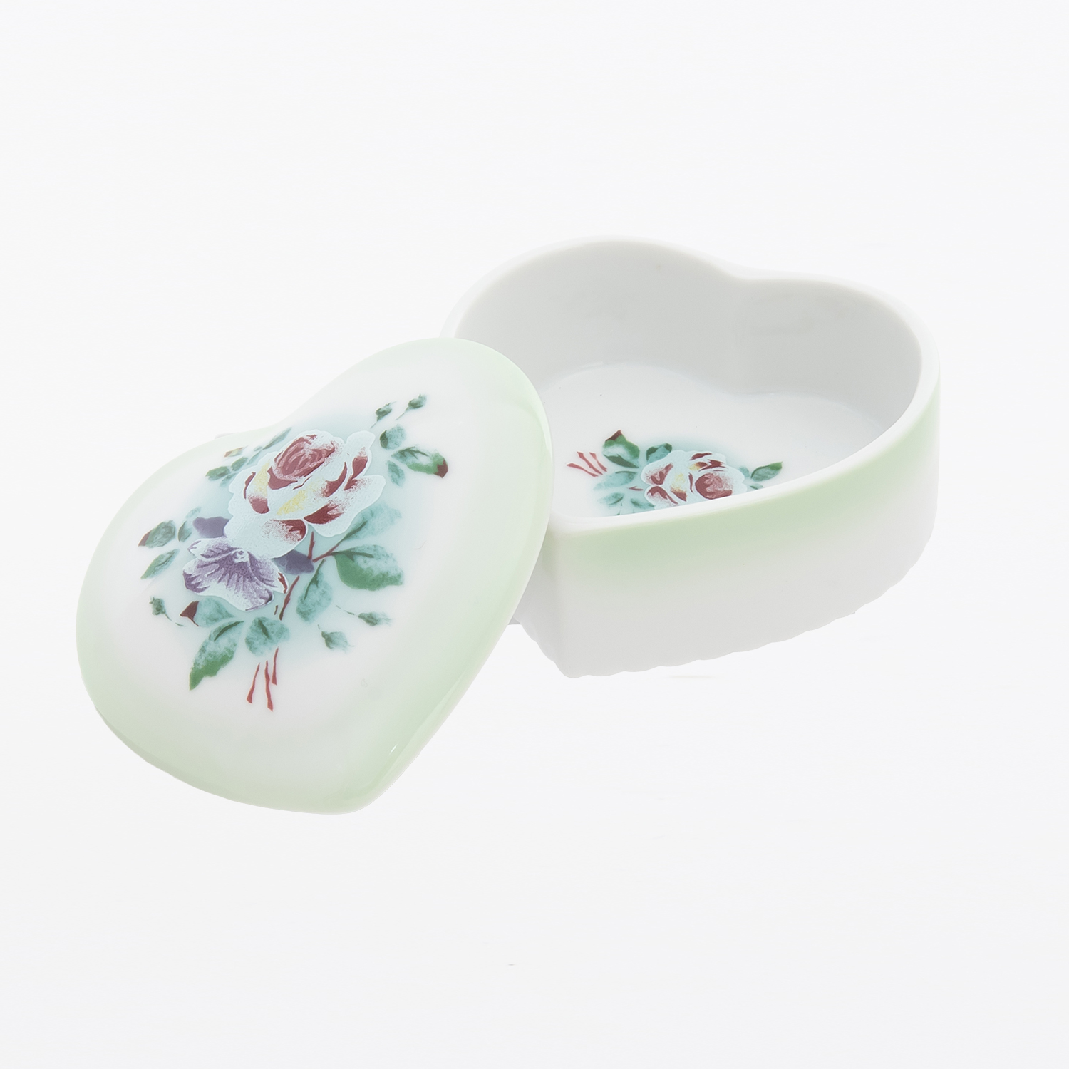 プリンセスローズグリーン　ハートケース