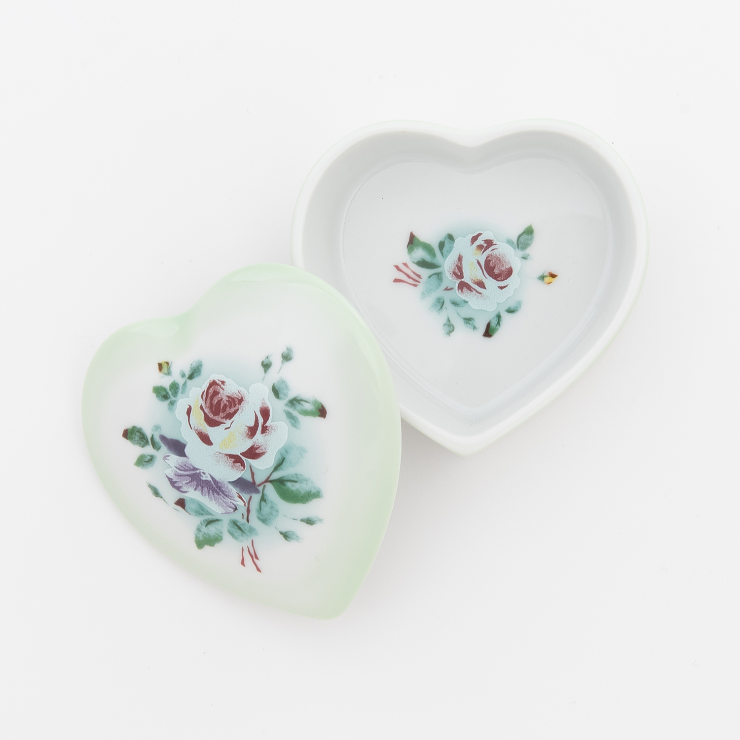 プリンセスローズグリーン　ハートケース