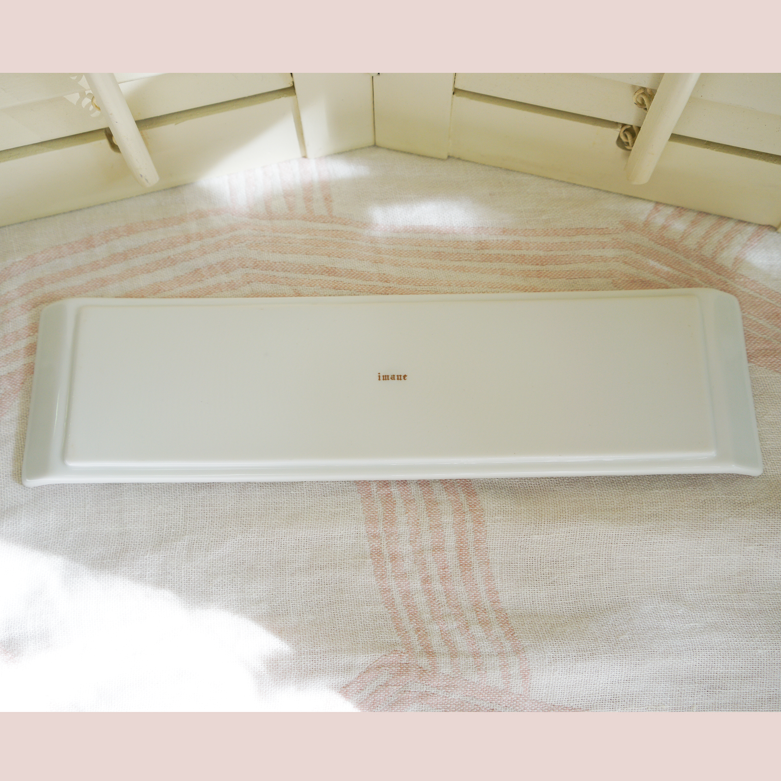 ダイアナローズ　長角皿30.5