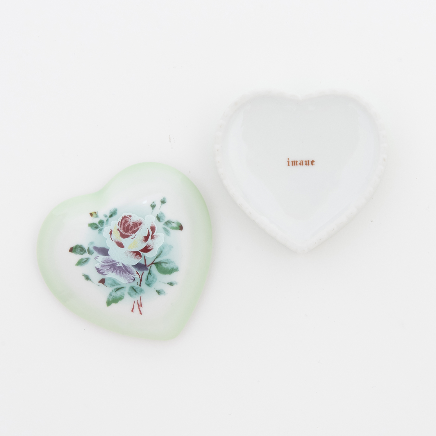 プリンセスローズグリーン　ハートケース