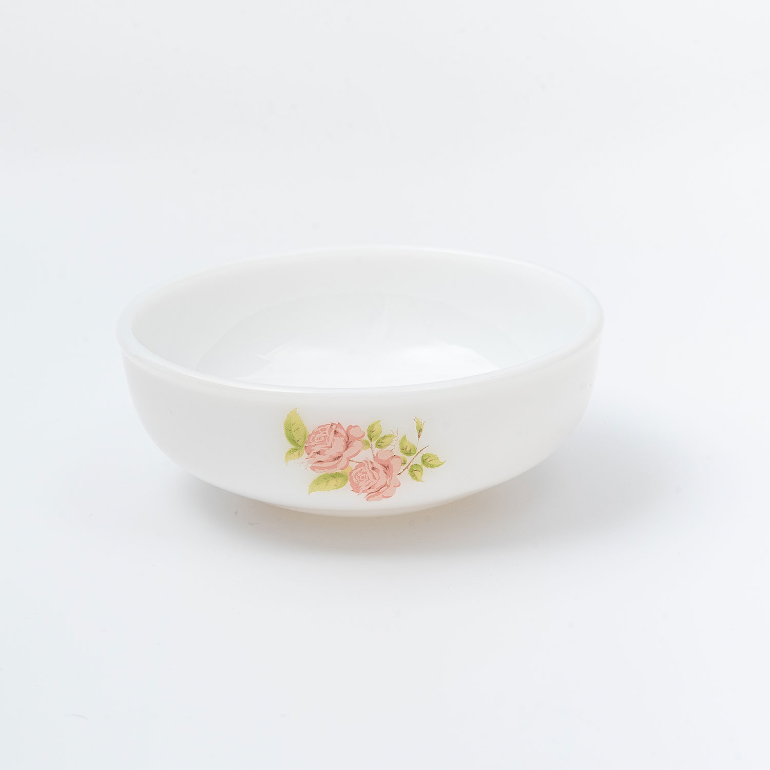 ダイアナローズ　ミルクガラスボウル