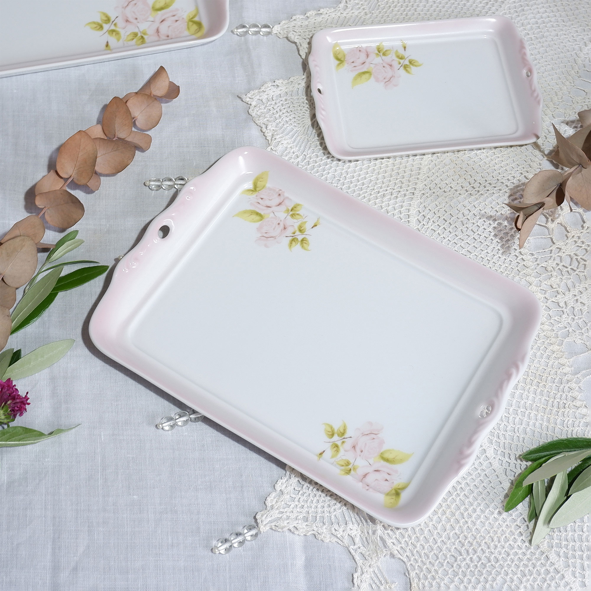 ダイアナローズ　アンティークトレーM