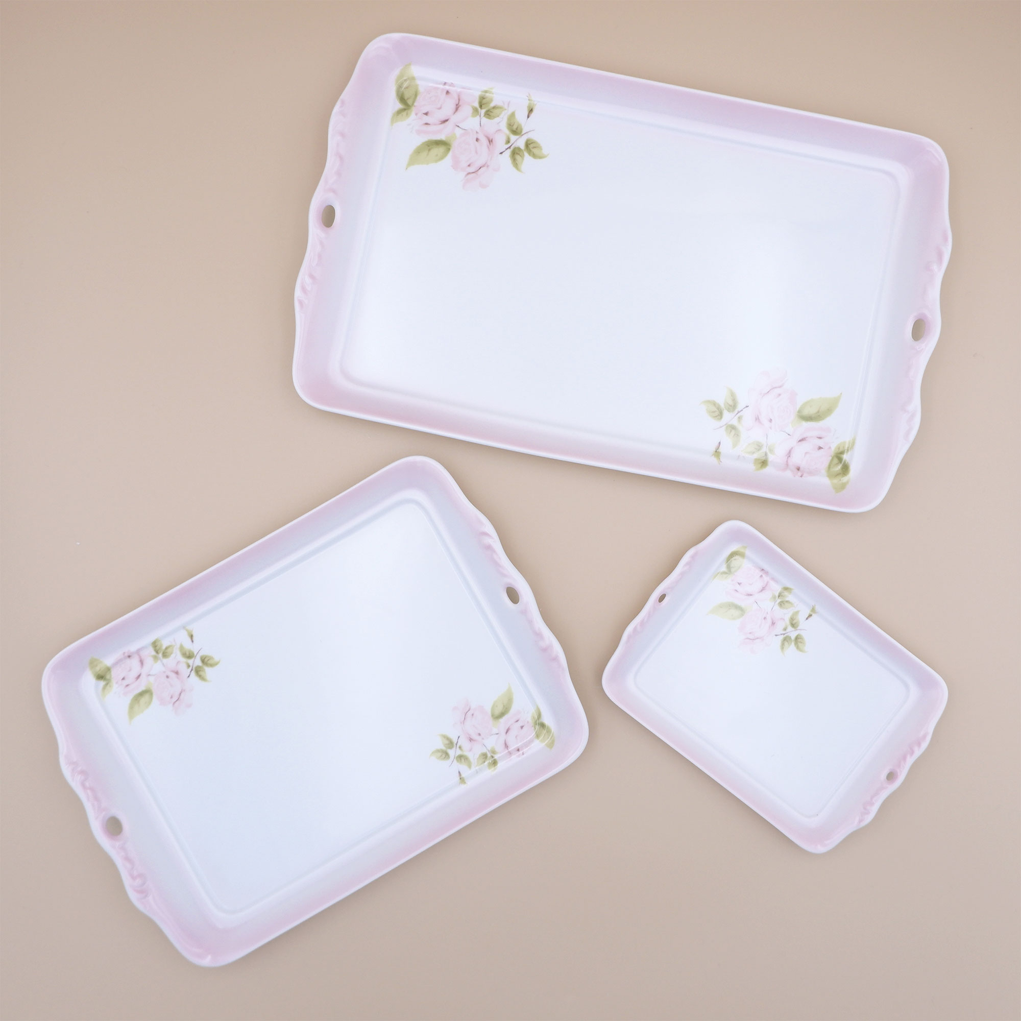 ダイアナローズ　アンティークトレーL