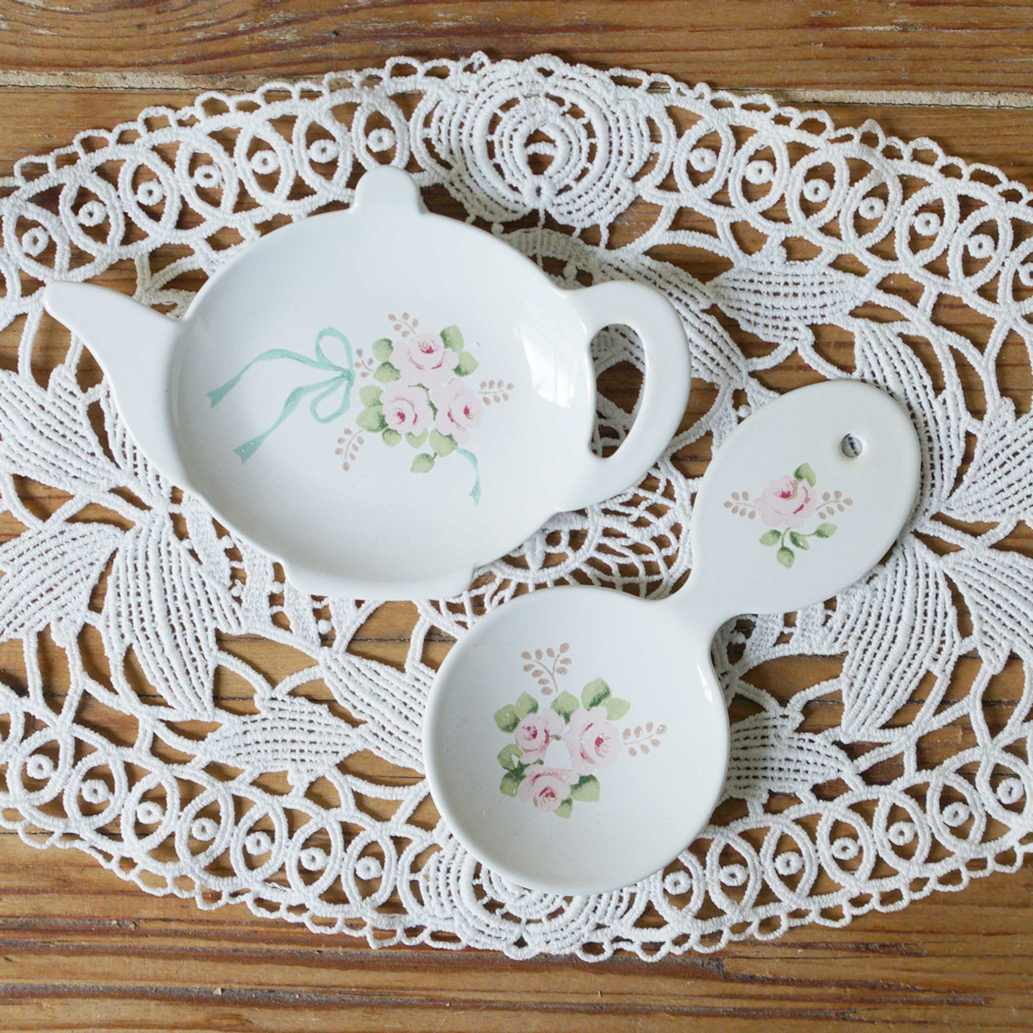 エマ　ティーバッグトレー / ティーサーバースプーン