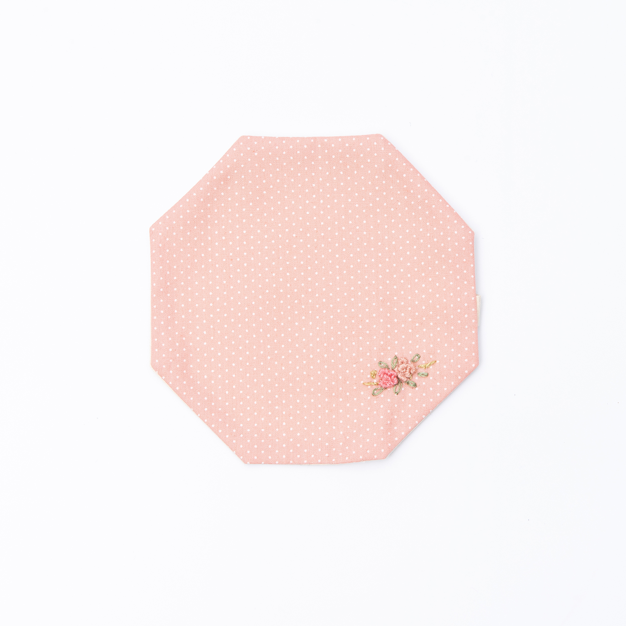 ローズオクトゴナル　コースター　ピンク