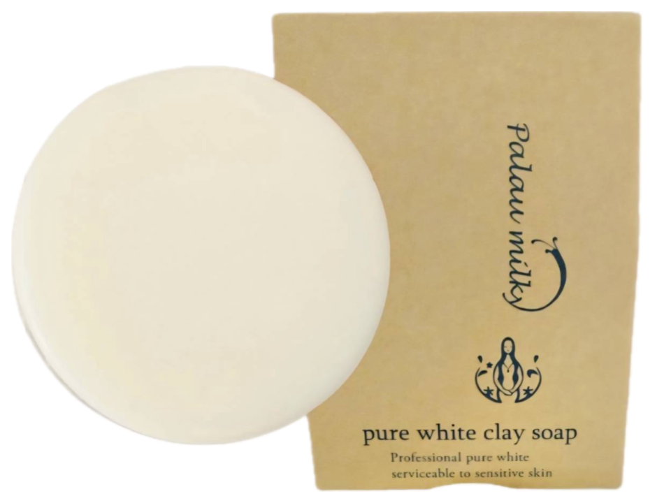 【パラオミルキー】ピュアホワイトクレイソープ