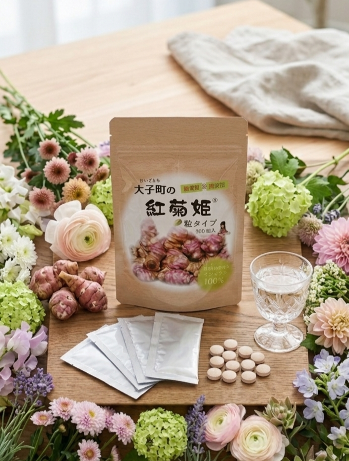 【大子町の紅菊姫】粒タイプ300粒＊3袋セット