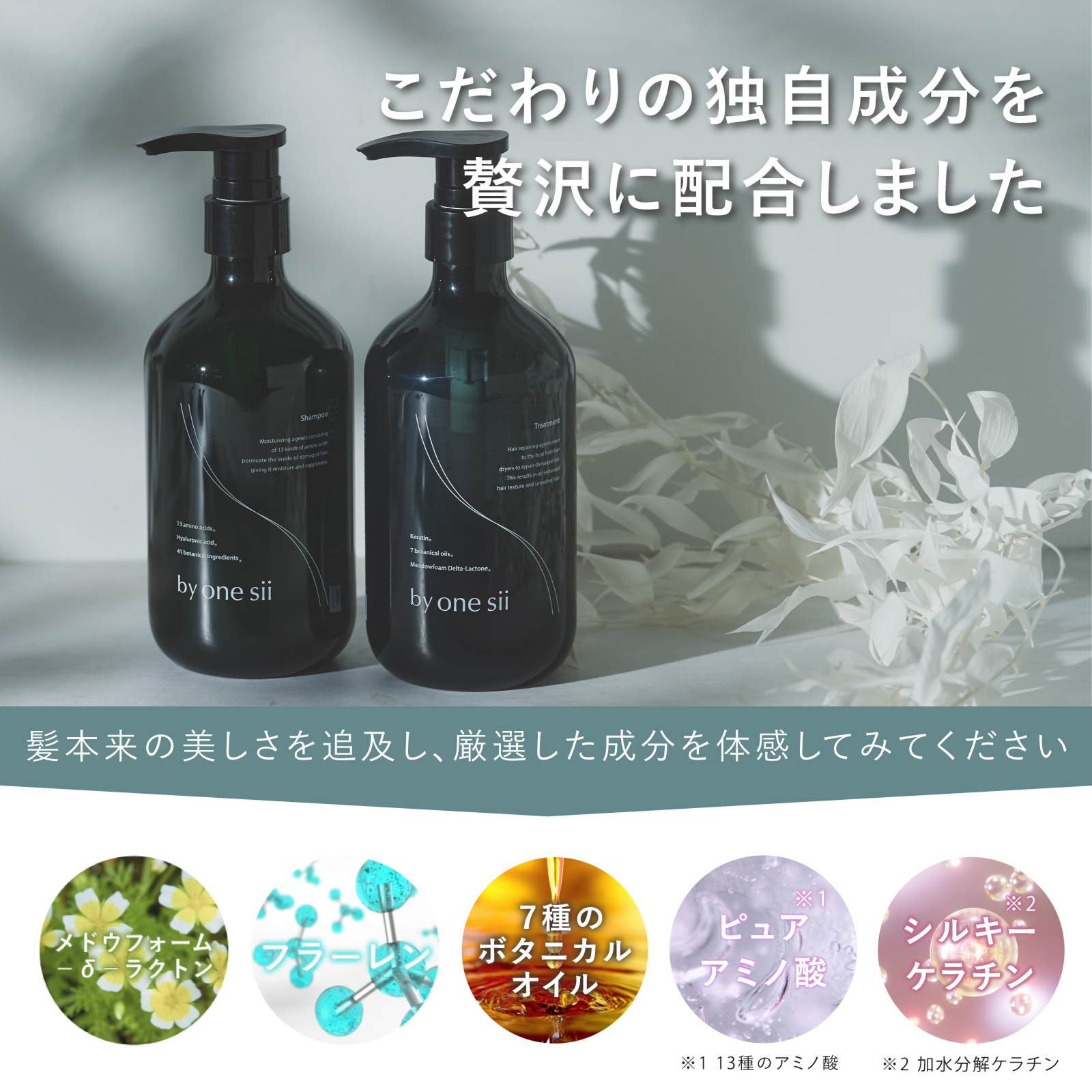 by one sii ヘアリペアセット