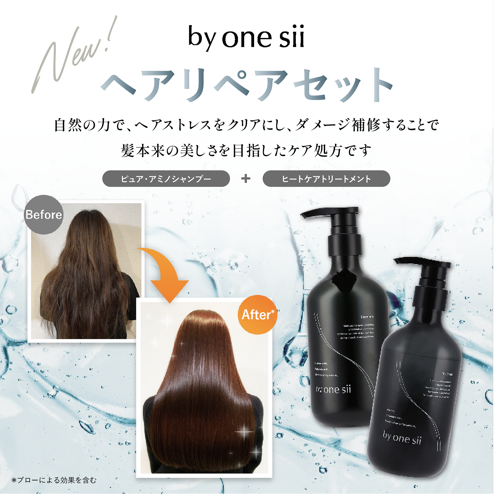 by one sii ヘアリペアセット