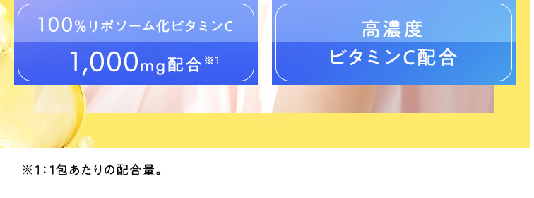 100%リポソーム化ビタミンC