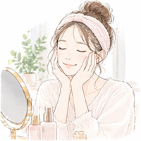 モニターのシルエット