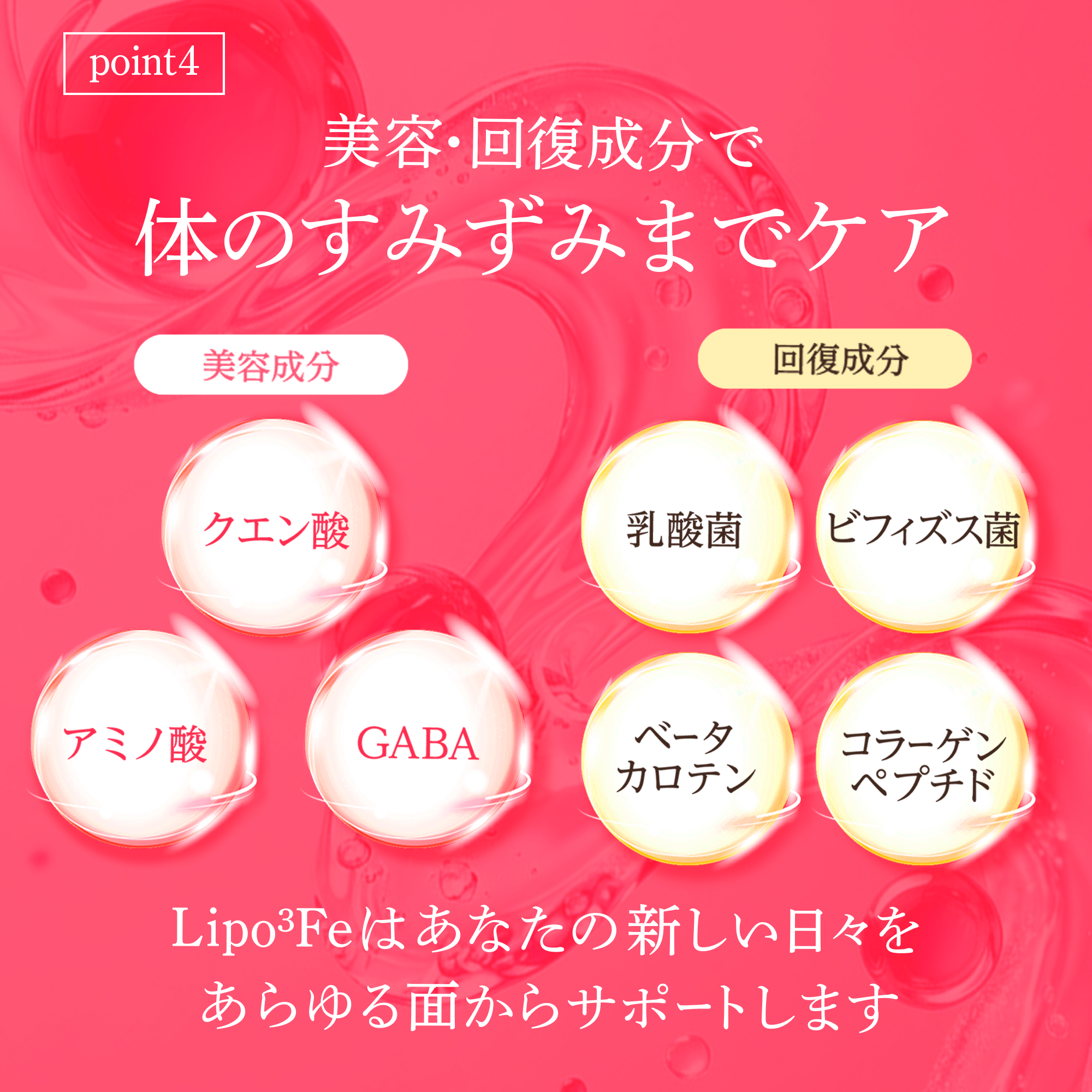 【LIPO3】LIPO3Fe定期コース（初回1980円)