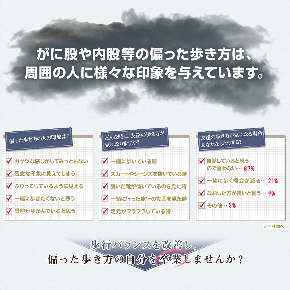 リフリーラ インソール(両足分)【購入者限定価格】 タイプ: O脚用, サイズ: 25.5～26cm