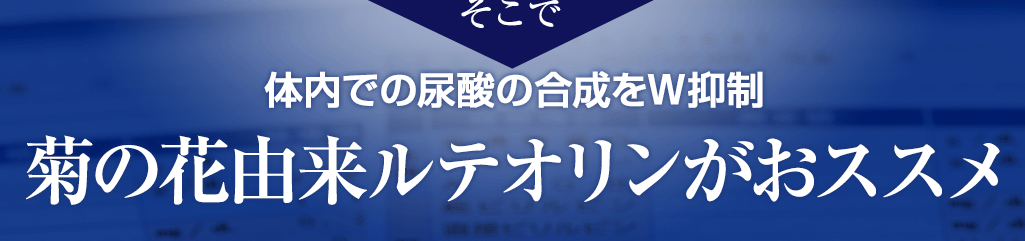 菊の花由来ルテオリンがおススメ