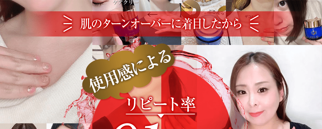 皮膚科学に着目して開発されたから 驚きの91.6%の方が使用感に満足と回答