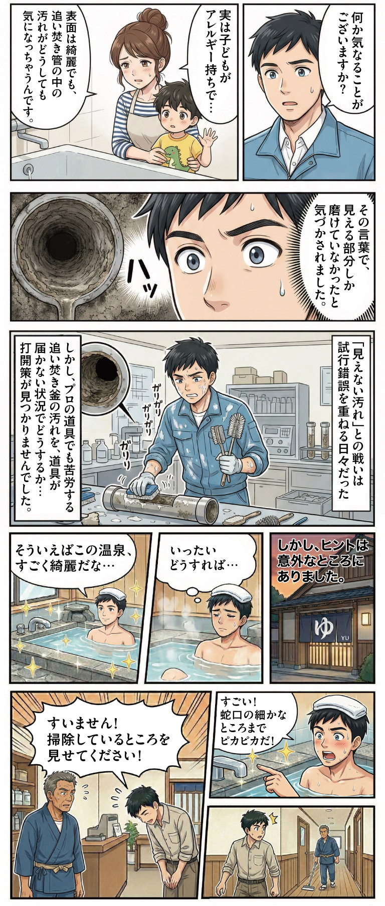 漫画：じゃぶじゃぶクリーン2